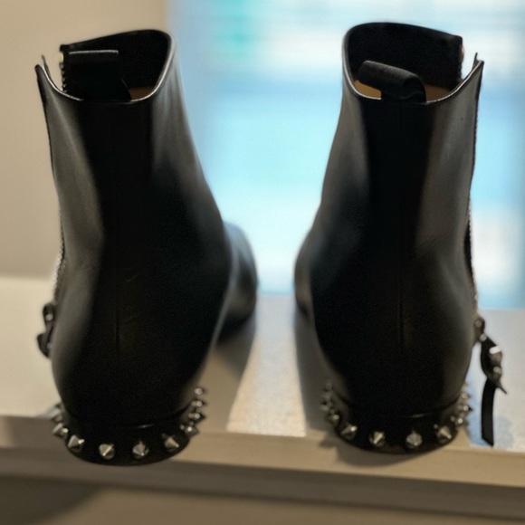 Christian Louboutin Roadirik Donna Leather Booties size 40 - Picture 4 of 9